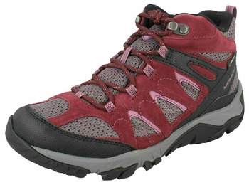Botas Merrell Outmost Mid GTX W Roxo / Preto