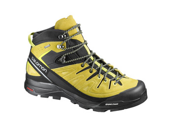 Bota Salomon X Alp Mid LTR GTX amarela / preta