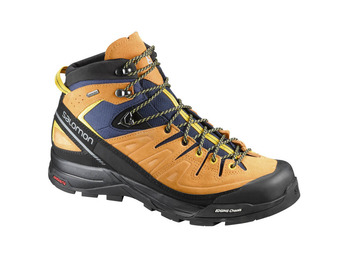 Bota Salomon X Alp Mid LTR GTX laranja / preta