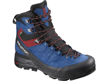 Bota Salomon X Alp MTN GTX Azul / Preto / Vermelho