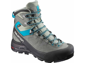Bota Salomon X Alp MTN GTX W Cinza / Azul