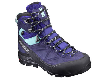 Bota Salomon X Alp MTN GTX W Roxo / Preto
