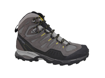 Bota Salomon Conquest GTX cinza / preto / amarelo