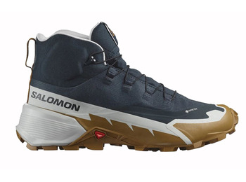 Bota Salomon Cross Hike Mid 2 GTX Azul Marinho/Ocre