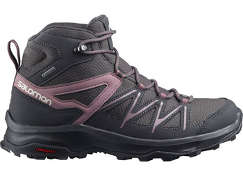 Bota Salomon Daintree Mid GTX W Preto / Roxo