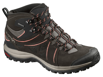Bota Salomon Ellipse 2 Mid Ltr GTX W preta / rosa