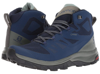 Botas Salomon Outline Mid GTX Marinho / Cinza
