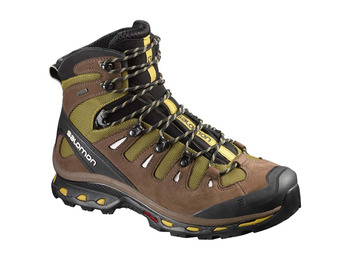 Bota Salomon Quest 4D 2 GTX marrom / amarela / preta