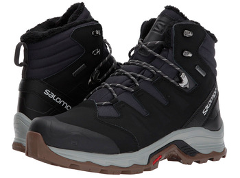 Botas Salomon Quest Winter GTX Preto / Cinza