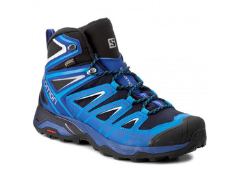 Bota Salomon X Ultra 3 Mid GTX Azul / Preto