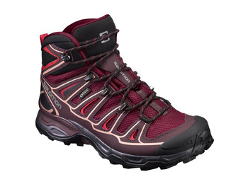 Bota Salomon X Ultra Mid 2 GTX W Roxo / Preto
