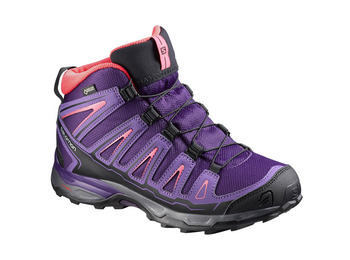 Bota Salomon X Ultra Mid GTX J roxo / violeta