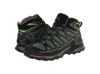 Bota Salomon X Ultra Mid 2 GTX Verde Oliva / Verde / Preto