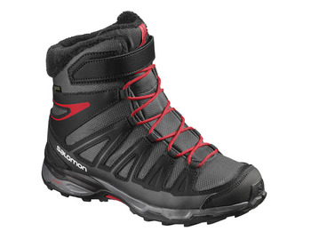 Bota Salomon X Ultra Winter GTX J preta / vermelha
