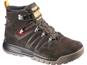 Bota Salomon Utility TS CS WP marrom escuro