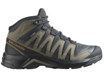Bota Salomon X-Adventure Recon Mid GTX Cinza/Preto/Cáqui