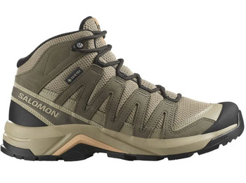 Bota Salomon X-Adventure Recon W Mid GTX Areia/Bege