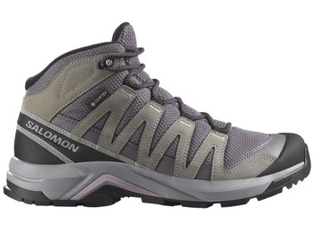 Bota Salomon X-Adventure Recon W Mid GTX Cinza
