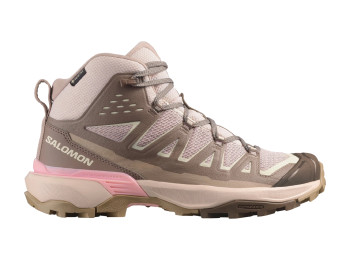 Bota Salomon X Ultra 360 Edge Mid GTX W Marrón/Rosa