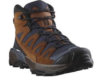 Bota Salomon X Ultra 360 Ltr Mid Gtx Marrom/Indigo
