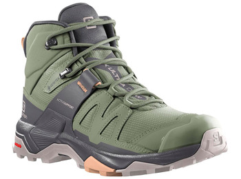 Bota verde Salomon X Ultra 4 GTX MID W