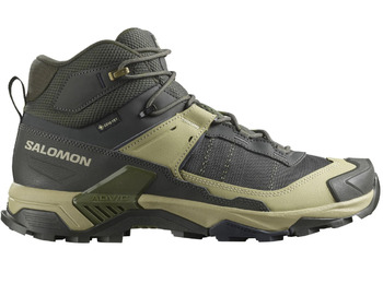 Bota Salomon X Ultra 5 Mid GTX Cinza/Verde