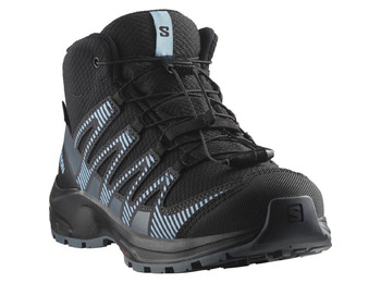 Bota Salomon Xa Pro V8 Mid CSWP J Preto/Azul