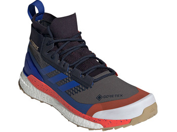 Botas Adidas Terrex Free Hiker GTX Azul / Vermelho