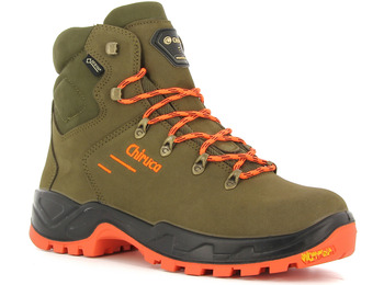 Chiruca GTX Game Hi Vis 08 Boots Kaki / Orange