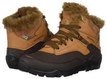 Botas Merrell Aurora 6 Ice WP Marrom / Ocre