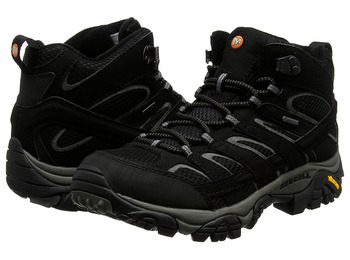Botas Merrell Moab 2 Mid GTX pretas