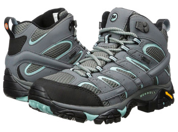 Botas azuis Merrell Moab 2 Mid GTX W