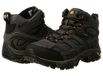 Botas Merrell Moab 2 Mid GTX W Kaki / Grey