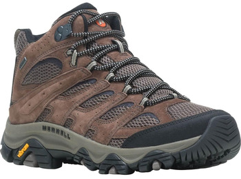 Botas Merrell Moab 3 Mid GTX castanho