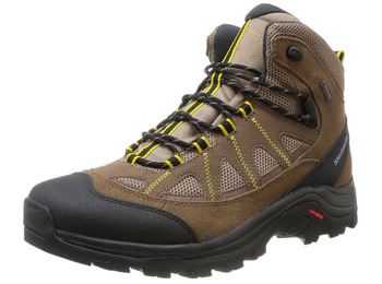 Botas Salomon Authentic LTR GTX Marrom / Preto / Amarelo