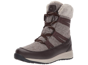Botas Salomon Heika CS WTPF W cinza / marrom