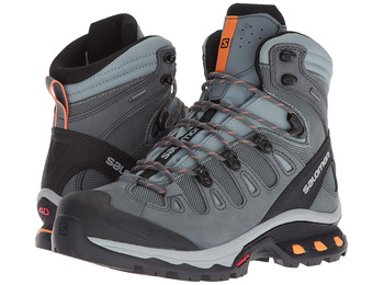 Botas Salomon Quest 4D 3 GTX W Aquamarine / Coral