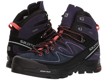 Botas Salomon X Alp Mid LTR GTX W Roxo / Preto