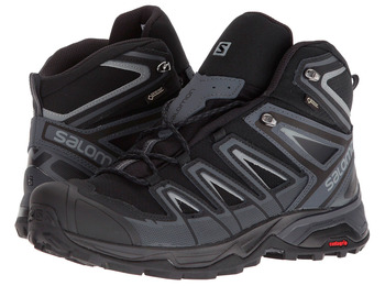 Botas Salomon X Ultra 3 Mid GTX Preto / Cinza