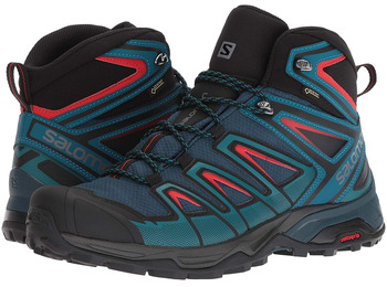 Botas Salomon X Ultra 3 MID GTX Verde / Vermelho