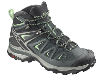 Botas Salomon X Ultra 3 Mid GTX W Verde / Esmeralda