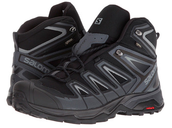 Botas Salomon X Ultra 3 Wide Mid GTX Negro / Gris