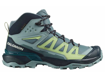 Botas Salomon X Ultra 360 GTX W Aquamarine/Verdes