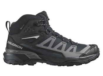 Botas Salomon X Ultra 360 Mid GTX Pretas/Cinzentas
