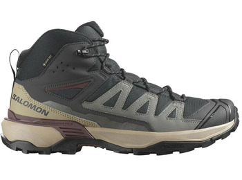 Botas Salomon X Ultra 360 Mid GTX Preto/Cinza/Marrom