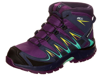 Botas Salomon XA PRO 3D MID CSWP J Roxo / Turquesa