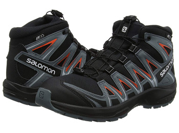 Botas Salomon XA PRO 3D Mid CSWP J preto / cinza