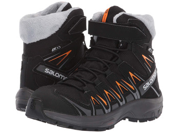Botas Salomon XA PRO 3D Inverno TS CSWP J Negro / Naranja