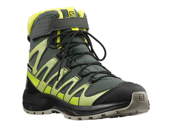 Botas Salomon XA PRO V8 Inverno CSWP J Verde