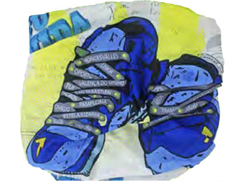 Chinelos Camino de Santiago de gaiter